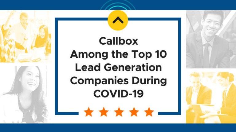 Callbox Among the Top 10 Lead Generation Companies During COVID-19